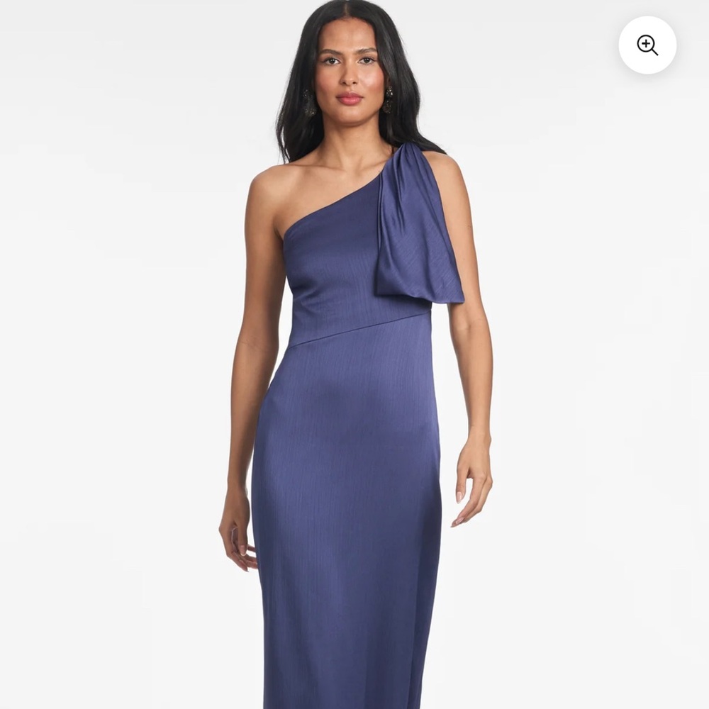 Sachin + Babi Royal Blue One-Shoulder Dress